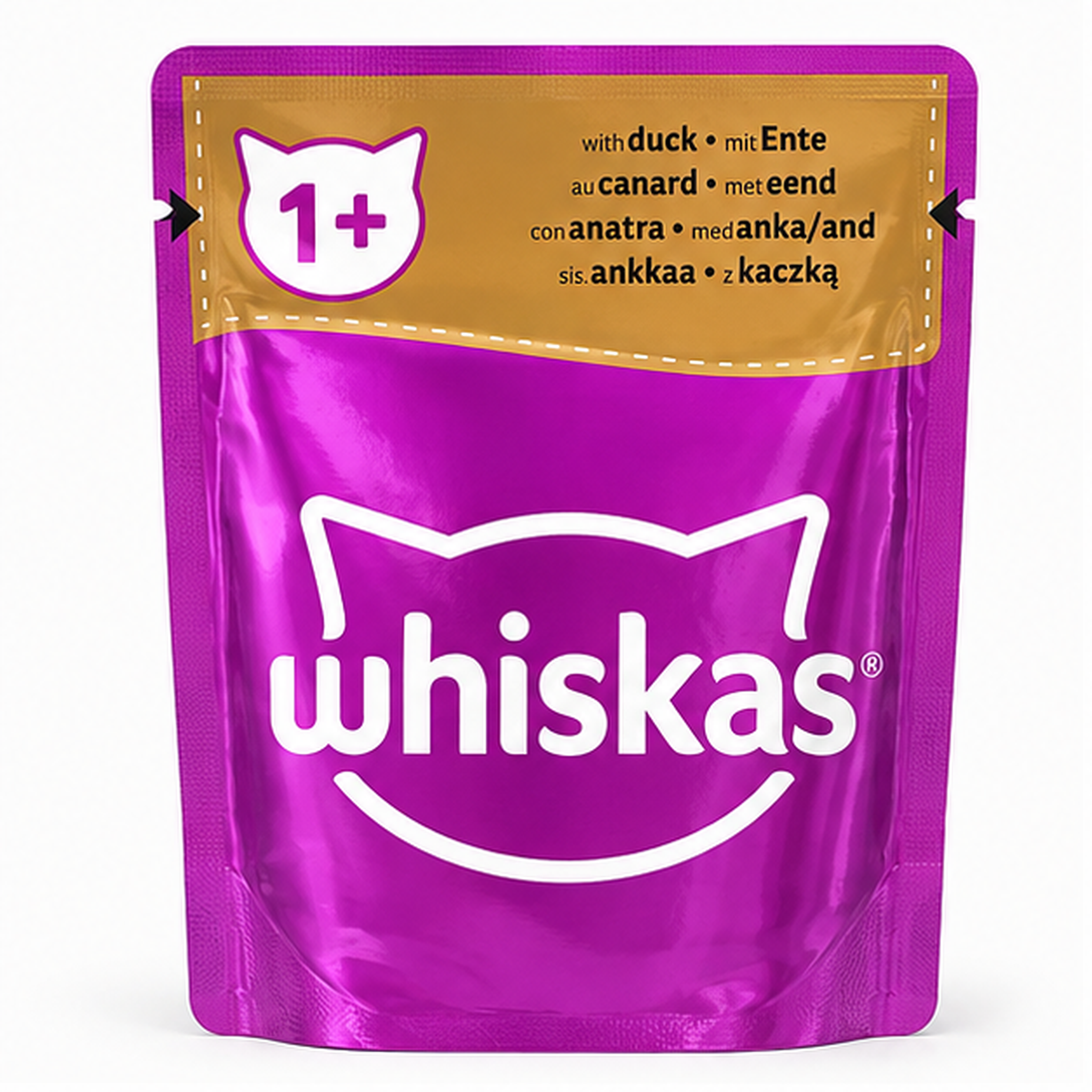 Whiskas Duck Wet Cat Food 1+