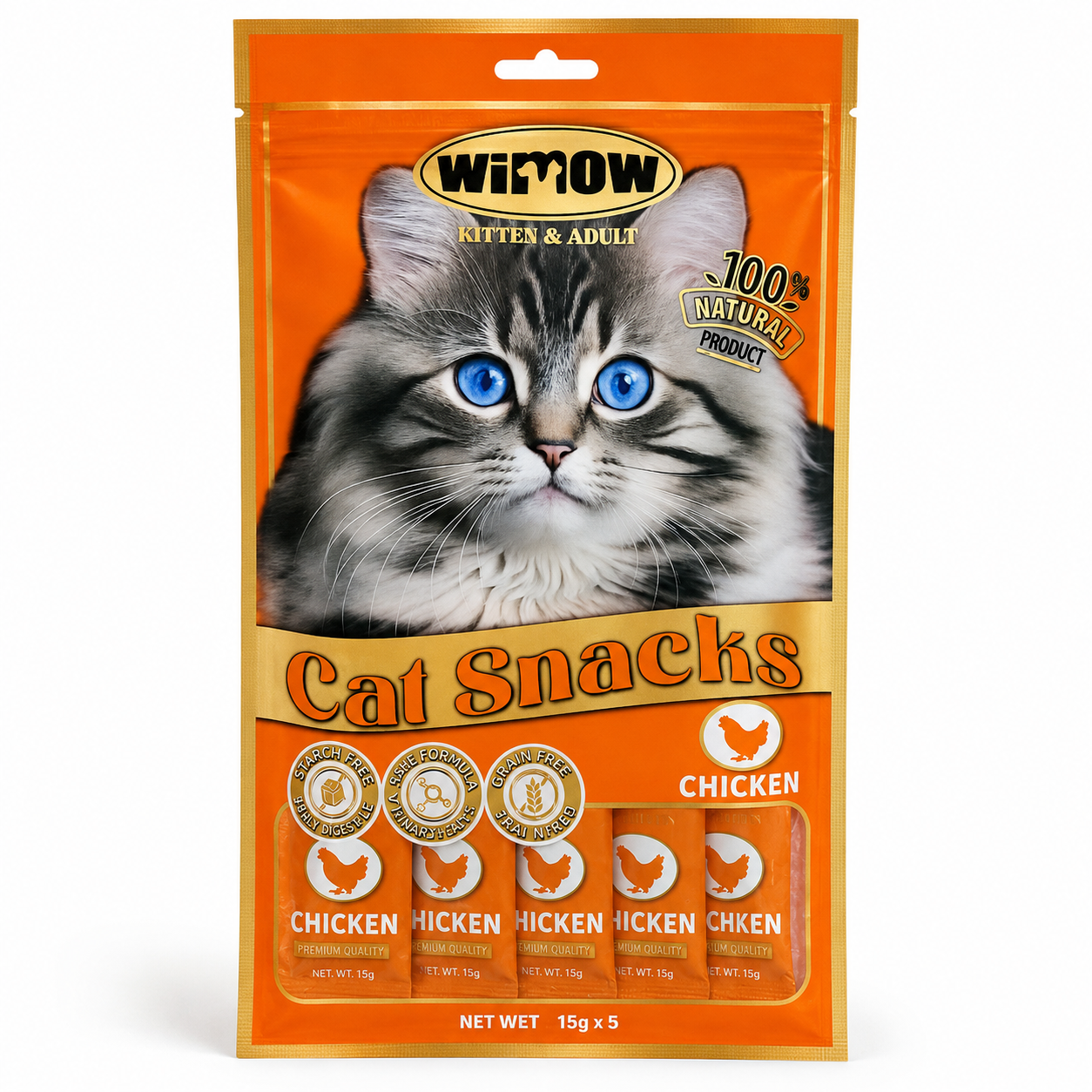 WIMOW Cat Snacks Chicken