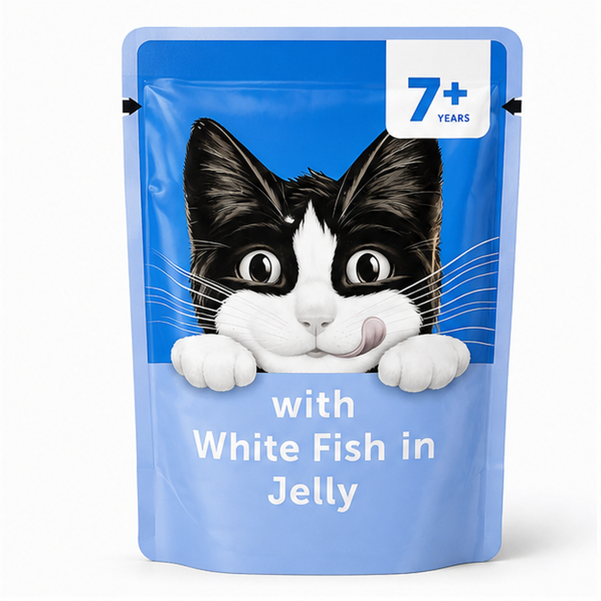 White Fish in Jelly Senior Cat Food 7+ Years