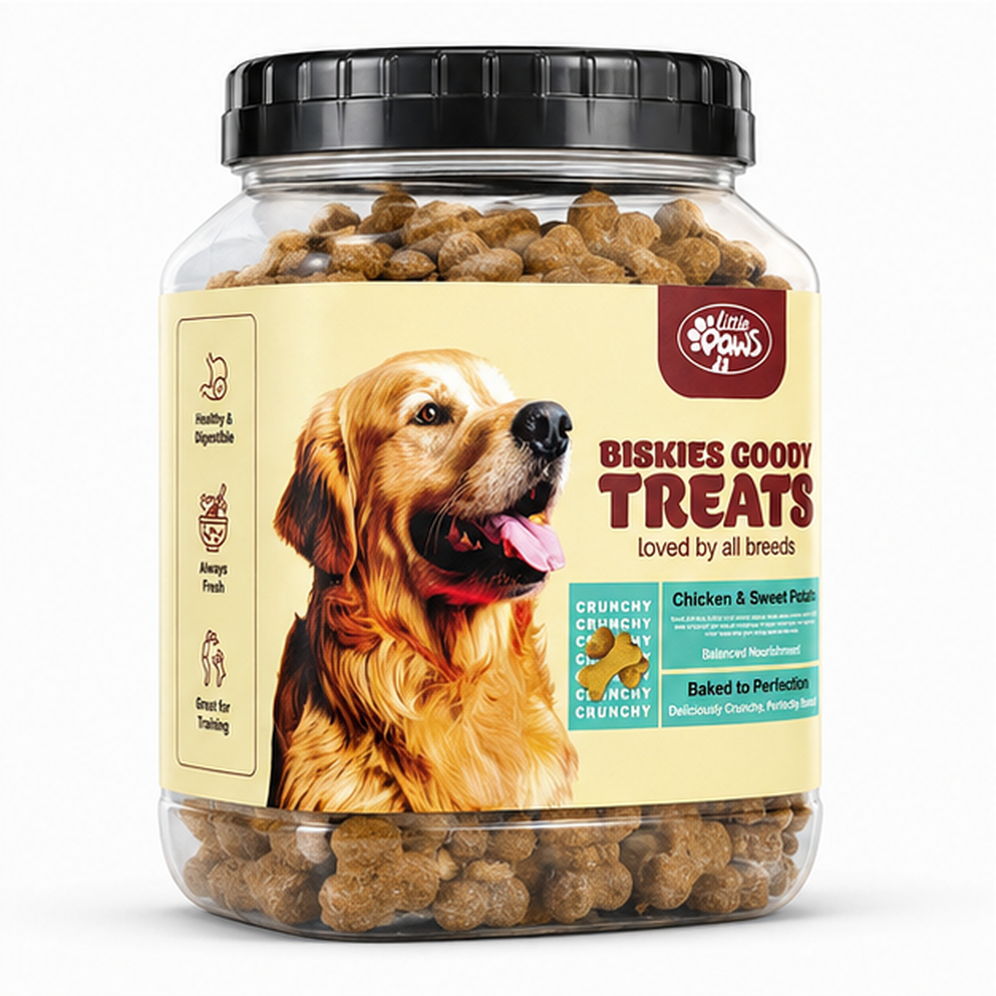 Little Paws Biskies Goody Dog Treats
