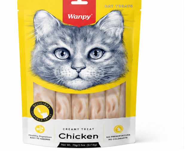 Wanpy Cat Treats Creamy Treat Chicken